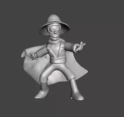 THE SIMPSONS SENOR DING DONG .STL .OBJ 3D
