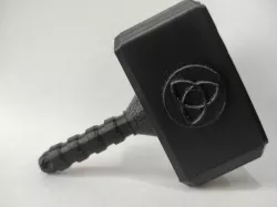 Thor's hammer and key chain