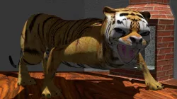TIGER - TAXIDERMIST ROOM