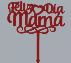 TOPPER HAPPY DAY MOM