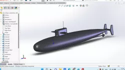 Toy Submarine 3D printing