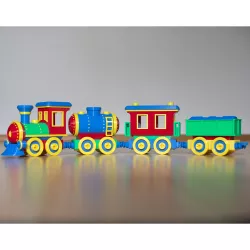 Toy train construction set - whole train combo
