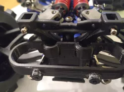 Traxxas eRevo and Revo 3.3 - mounting the rear bumper with the use of stabilizers
