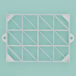 Triangle slice marker, 24 sections