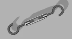 Turn Buckle 6mm thread