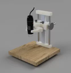 USB Microscope stand - very rigid, two axis