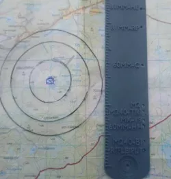 USMC Infantry Company Weapon Range Ring Compass