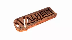 Valheim keychain