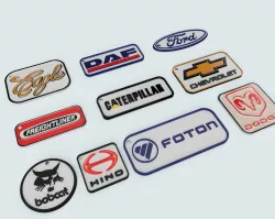 VEHICLE BRAND KEY RINGS