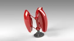 Vertical Helical Wind Turbine