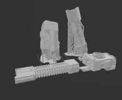 Wardog Titan Vulkite Weapons