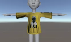 Zepeto 3D t-shirts data