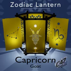 Zodiac Lantern - Capricorn (Goat)