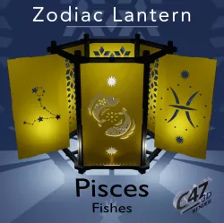 Zodiac Lantern - Pisces (Fishes)