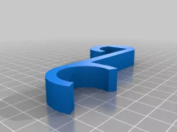 1/2" or 3/4" PVC Hanging Gutter Pixel Clip