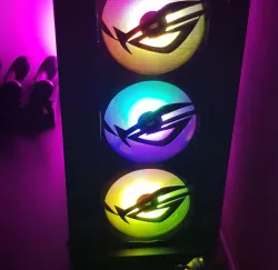 120mm gaming pc fan grill