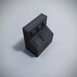 28mm Computer Console SciFi Terrain