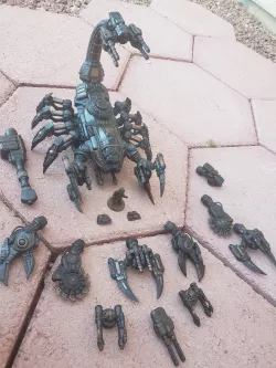 28mm ScorpionMech With All KS Upgrades