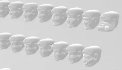 28mm Special Forces Beret Head Set