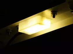 2x1W light MGN9 mount
