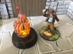 30mm Flashing LED Miniature Base