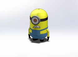 3D Minions 1 eye