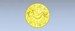 3D STL MODEL WORLD RELIGIOUS
