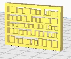 4 Shelves for store