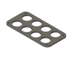 8 Rocker Switch Panel
