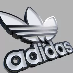 ADIDAS logo led lamp