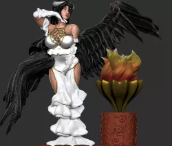 Albedo succubus - Overlord anime