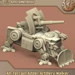 All-Terrain Adder Artillery Walker