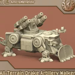 All-Terrain Drake Artillery Walker/All-Terrain Lernean Anti-Air Walker