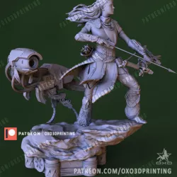 Aloy Horizon Zero Dawn With Watcher