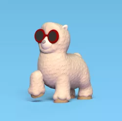Alpaca Round Glasses
