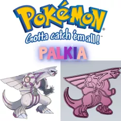 AMAZING POKEMON palkia COOKIE CUTTER STAMP CAKE DECORATING