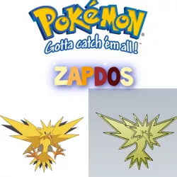 AMAZING POKEMON zapdos COOKIE CUTTER STAMP CAKE DECORATING