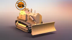 Armour Bulldozer Caterpillar D7