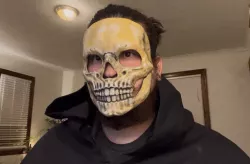 Articulated Skull Mask