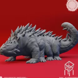 Basilisk - Tabletop Miniature (Pre-Supported STL)