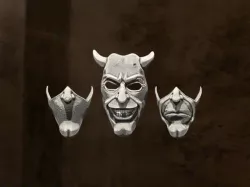 Black Phone Mask