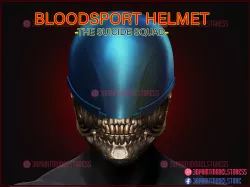 Bloodsport Helmet Suicide Squad 2 - DC Comics Cosplay