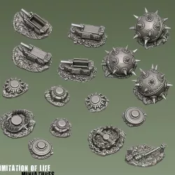 Booby traps & mines - Supportfree markers and counters