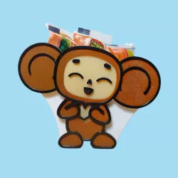Candy Holder with Cheburashka doll (Candy Holder Cheburashka)