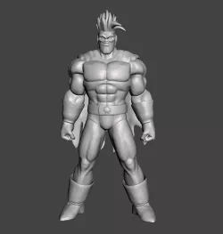 Captain Chicken 3D Model