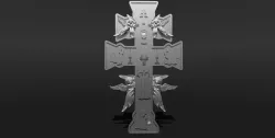 Caravaca Cross, Caracava de la Cruz, good fortune, health, evil protection, prosperity, ritual prayer