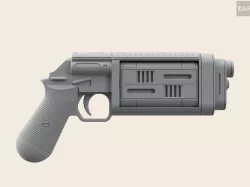 Cassian Andor Bryar Blaster Pistol STL (Andor)