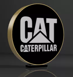 Caterpillar lamp