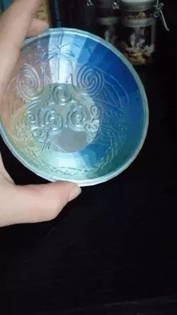 Celtic bowl, viking bowl, runes
