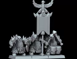 Chaos Dwarf Command Group